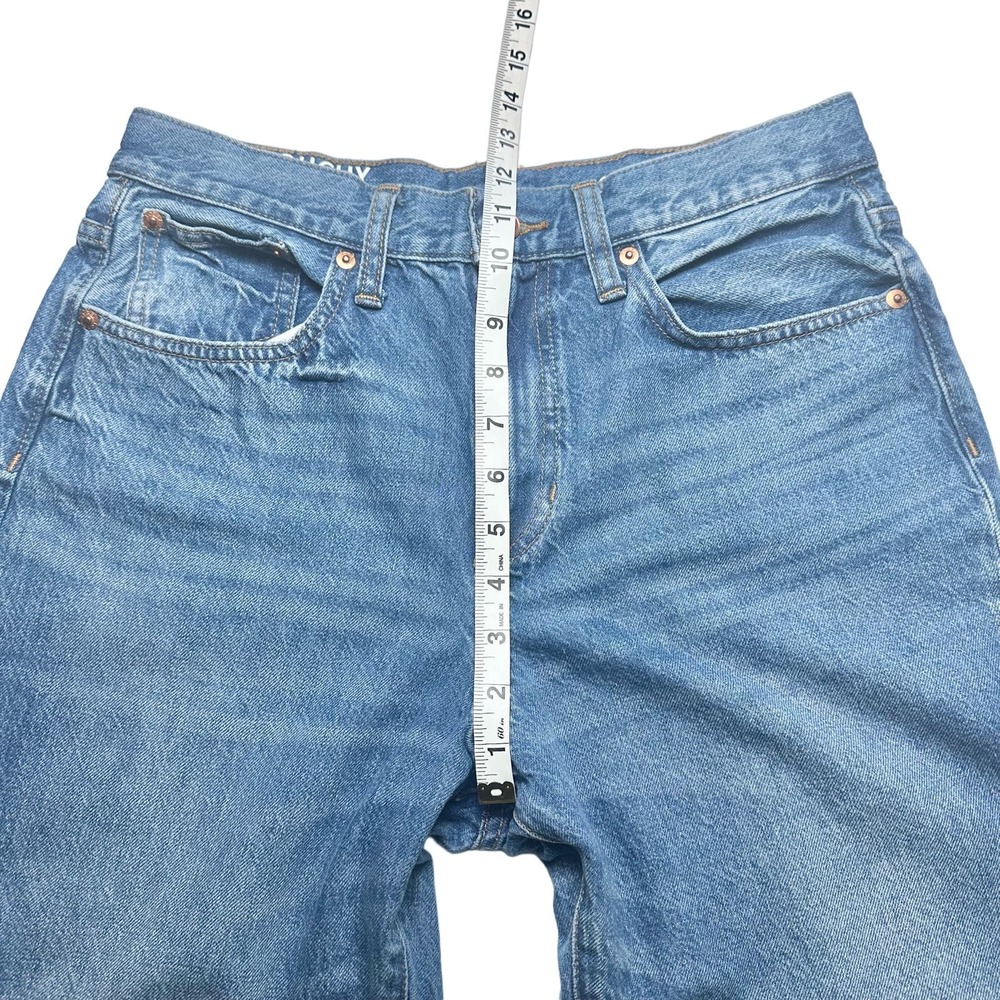 J. Crew | Women | Slouchy Raw Cuffed Hem Boyfriend Jeans | Size 28 - Picture 5 of 16